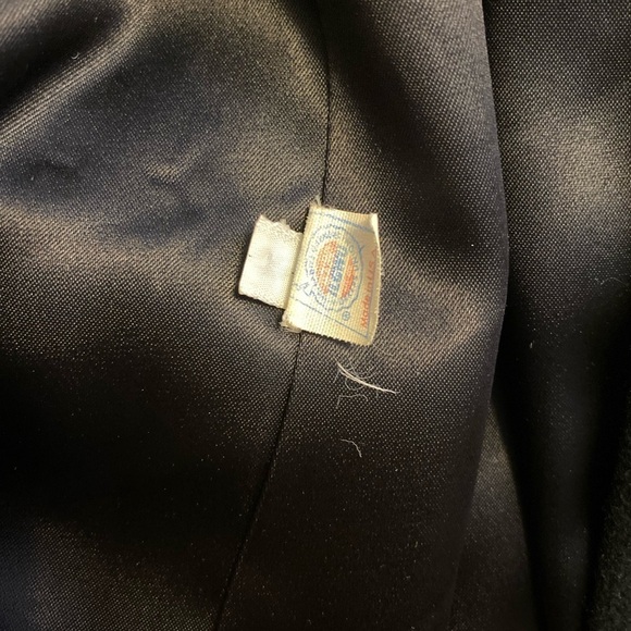 Vintage Women's Faux Black Persian Lamb Swing
Coat with Faux Mink Collar & Cuffs - Picture 6 of 16